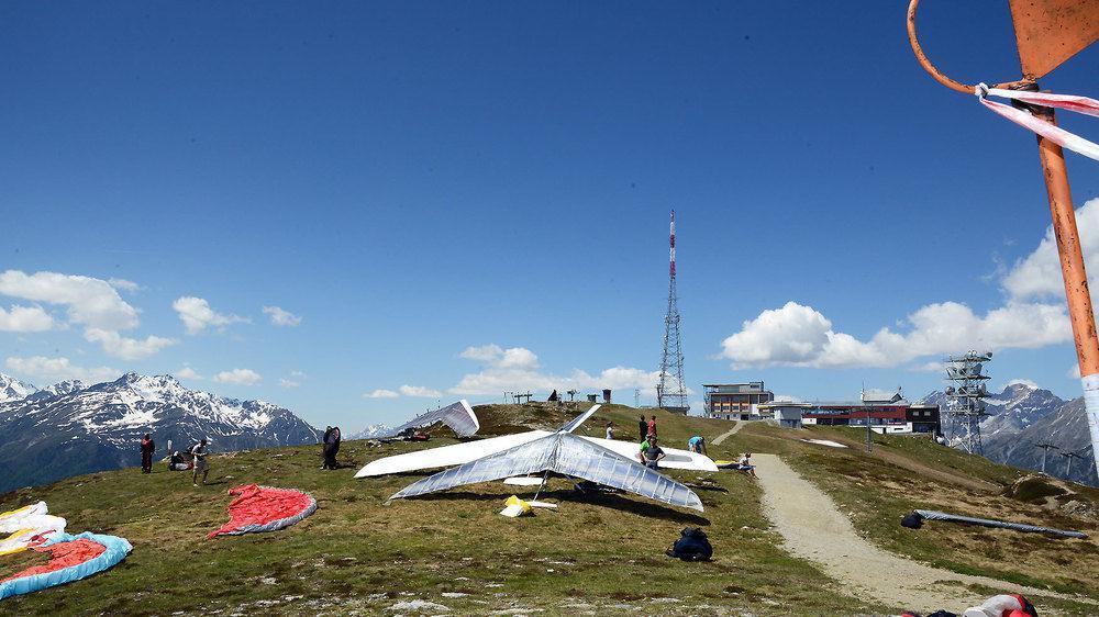 Hotel Venet Gipfelhütte Zams Exterior foto