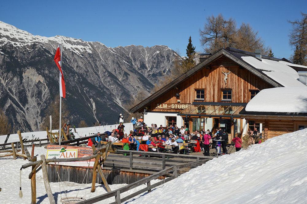 Hotel Venet Gipfelhütte Zams Exterior foto
